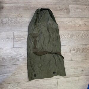 Military Surplus Duffle Bag Large Olive Green Fair Canvas Sea Bag Top Load 38in